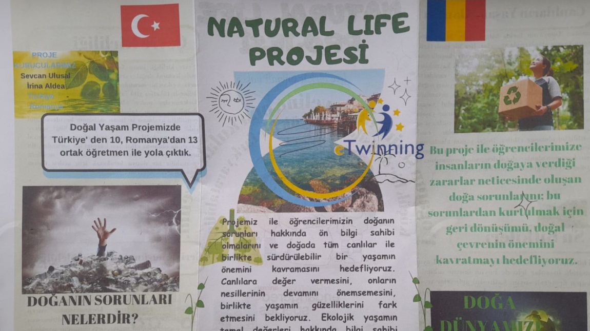 3-A  Sınıfı eTwinning Projesi Tanıtım Broşürü